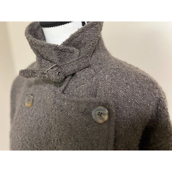 Future Collective/Reese Blutstein dark gray textured trench coat. Size L. - Picture 4 of 11